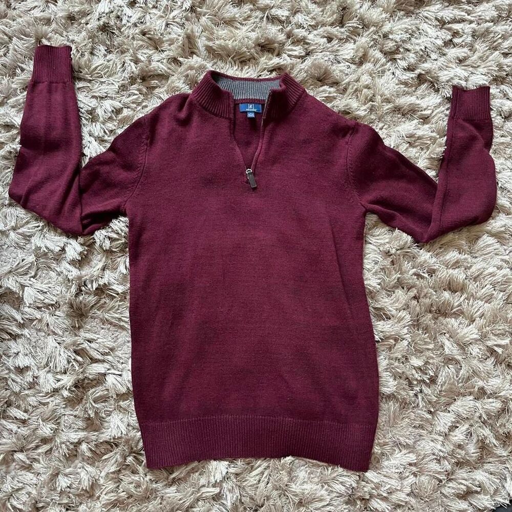 George Women's Burgundy and Red Jumper